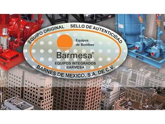 Holograma - Equipo Original - Sello de Autenticidad - Barmesa Pumps - Barnes de México