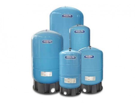 WP62 -Tanques precargados- Presión máx. 125 lb/pulg² - Diafragma  vertical -Serie Water Pro -Barmesa Pumps
