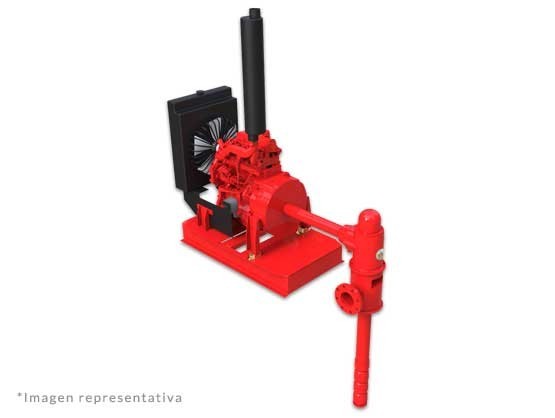 BTVD-16½X6X6/4TNV98 - Equipos contra incendio - 1 Batería - Bomba vertical de turbina - Barmesa Pumps