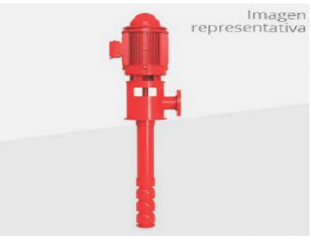 BTVE-12X6X6-30-4  - Equipos contra incendio -  440 VAC - Bomba vertical de turbina - Barmesa Pumps