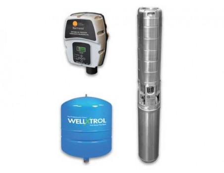EBS-01DSP4007LV-2P-WX102TK Equipo Booster System Residencial EBS Bomba Sumergible Barmesa Pumps